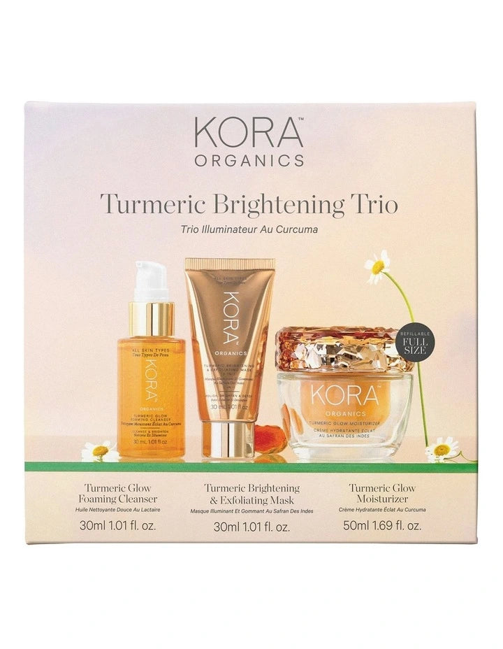 KORA TURMERIC BRIGHTENING TRIO 24