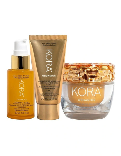 KORA TURMERIC BRIGHTENING TRIO 24
