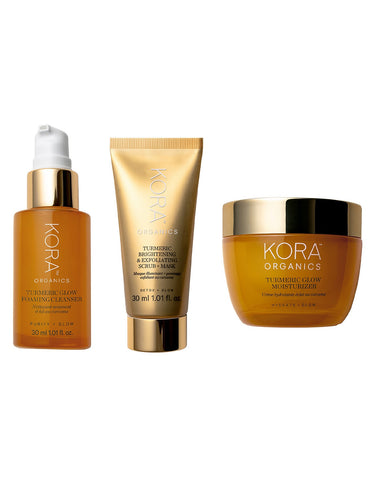 KORA TURMERIC GLOW TRIO