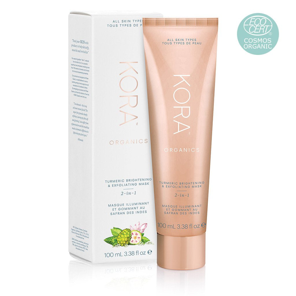 KORA TURMERICK BRIGHTENING & EXFOLIATING MASK