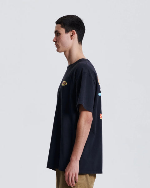 TCSS SCIENTIST TEE VINTAGE BLACK