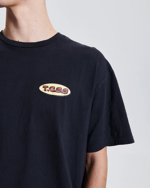 TCSS SCIENTIST TEE VINTAGE BLACK