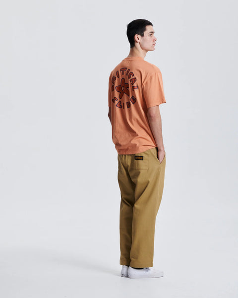 TCSS COIL TEE DARK PEACH