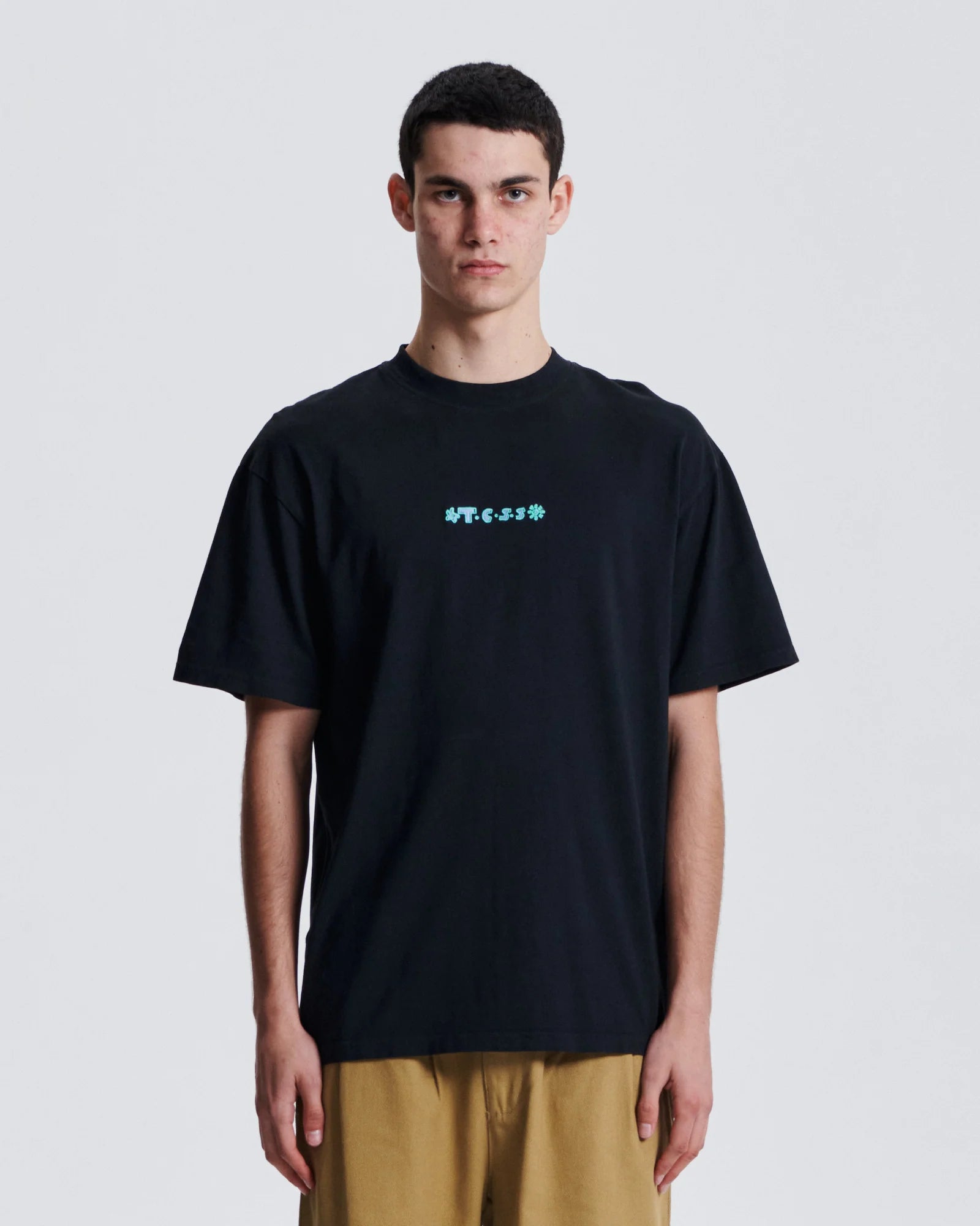 TCSS COIL TEE VINTAGE BLACK
