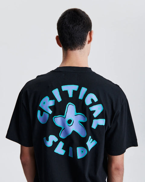 TCSS COIL TEE VINTAGE BLACK