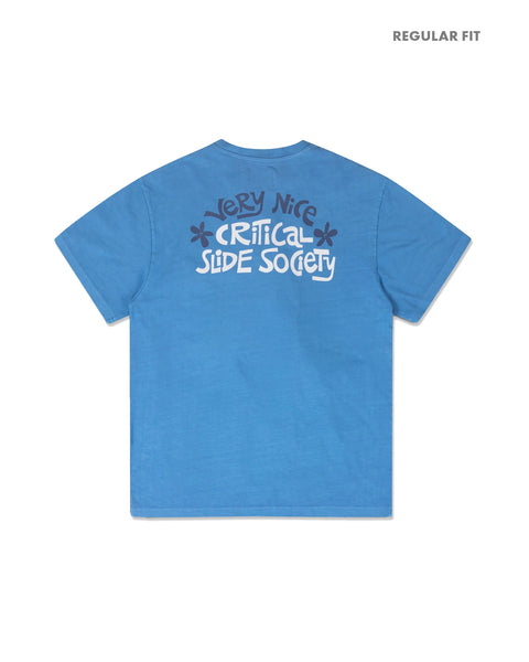 TCSS VERY NICE TEE AZURE BLUE