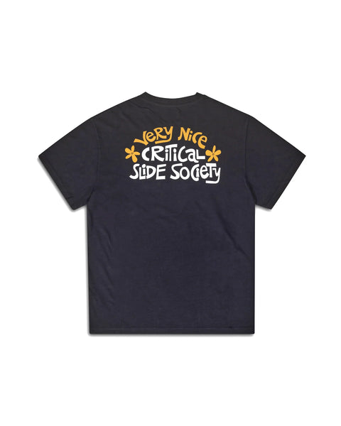 TCSS VERY NICE TEE VINTAGE BLACK