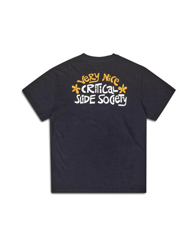 TCSS VERY NICE TEE VINTAGE BLACK
