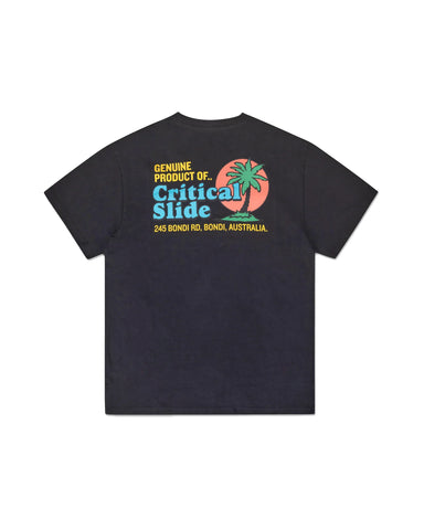 TCSS OASIS TEE VINTAGE BLACK
