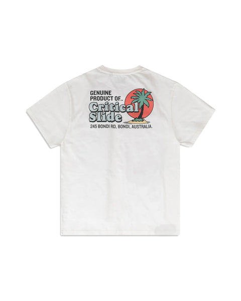TCSS OASIS TEE VINTAGE WHITE