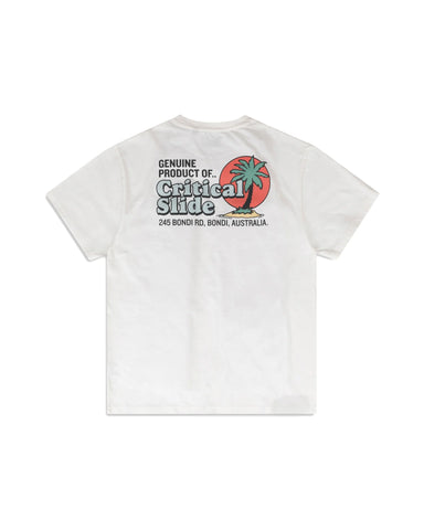 TCSS OASIS TEE VINTAGE WHITE