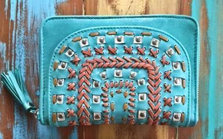 TALLARA EARTH WALLET TURQUOISE