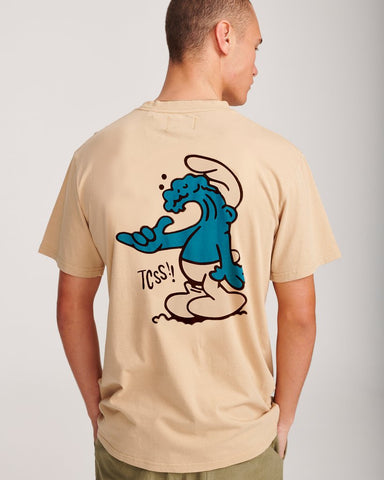 SURF SMURF TEE BEIGE