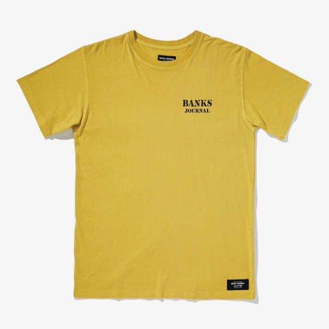 BANKS JARED MELL LABEL TEE YLM