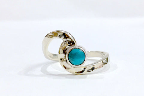 The Pass Turquoise Wave Ring