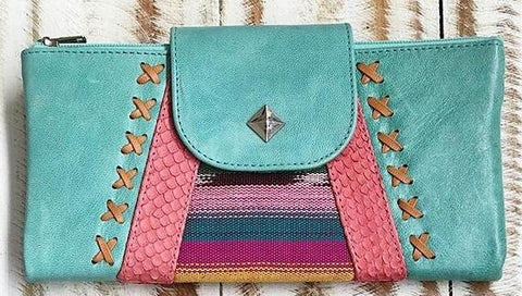 LIMA WALLET TURQUOISE サンプル品